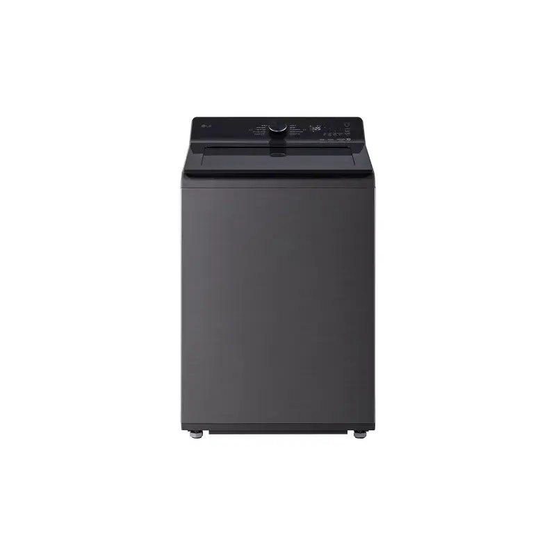 LAVADORA DE CARGA SUPERIOR LG AI DD SMART INVERTER 25 KG ACERO NEGRO WT25PBTX6